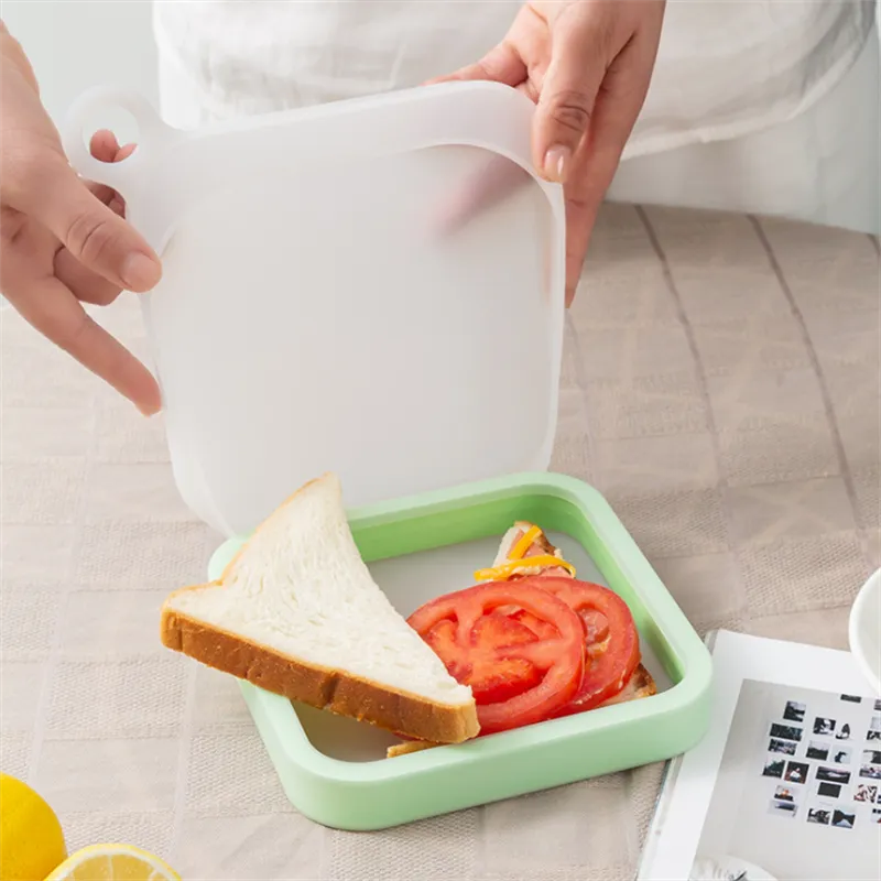 Minimalist Reusable Sandwich Lunch Box