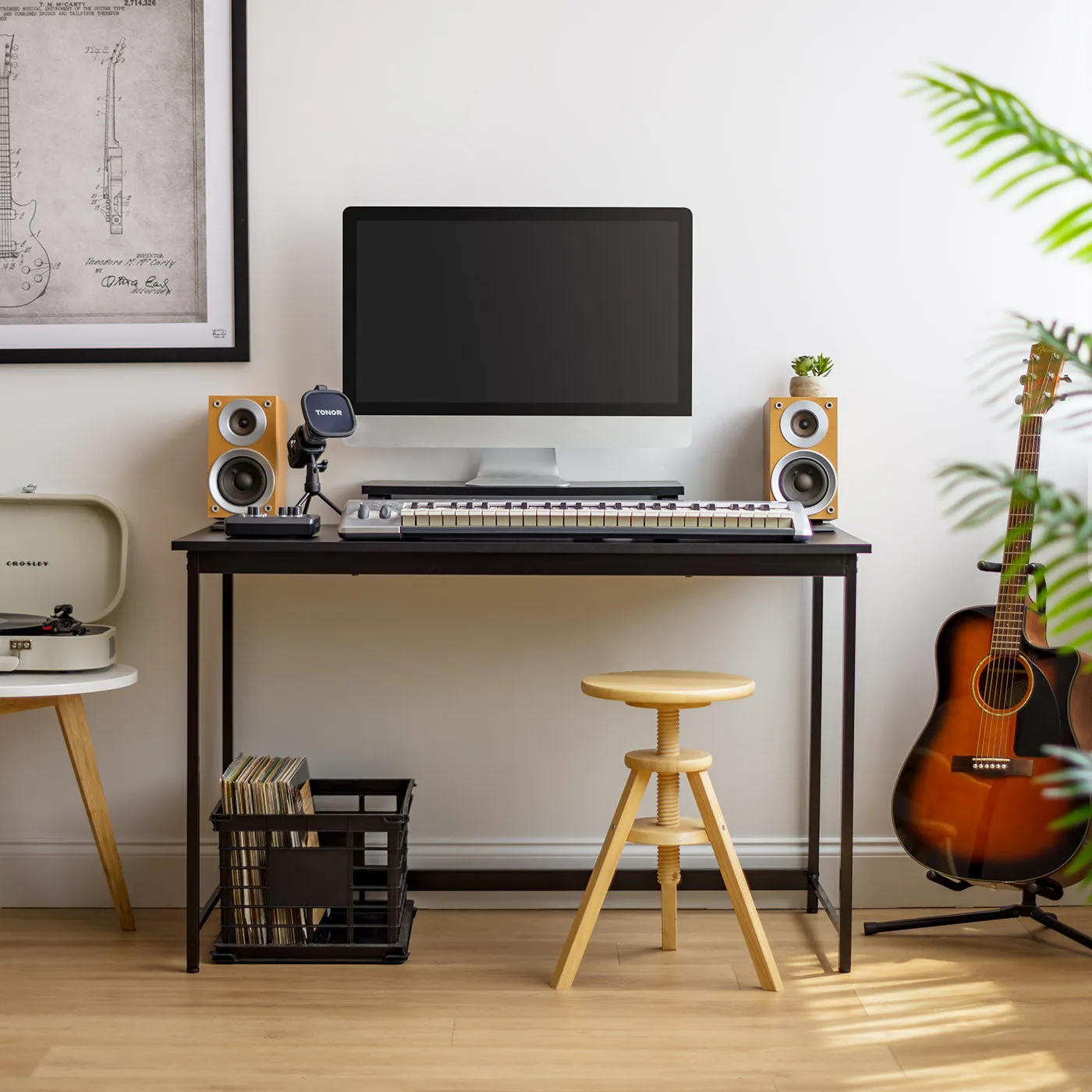 Minimalist Work Desk, Deep