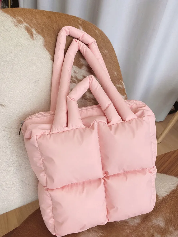 Puff Square Tote Bag