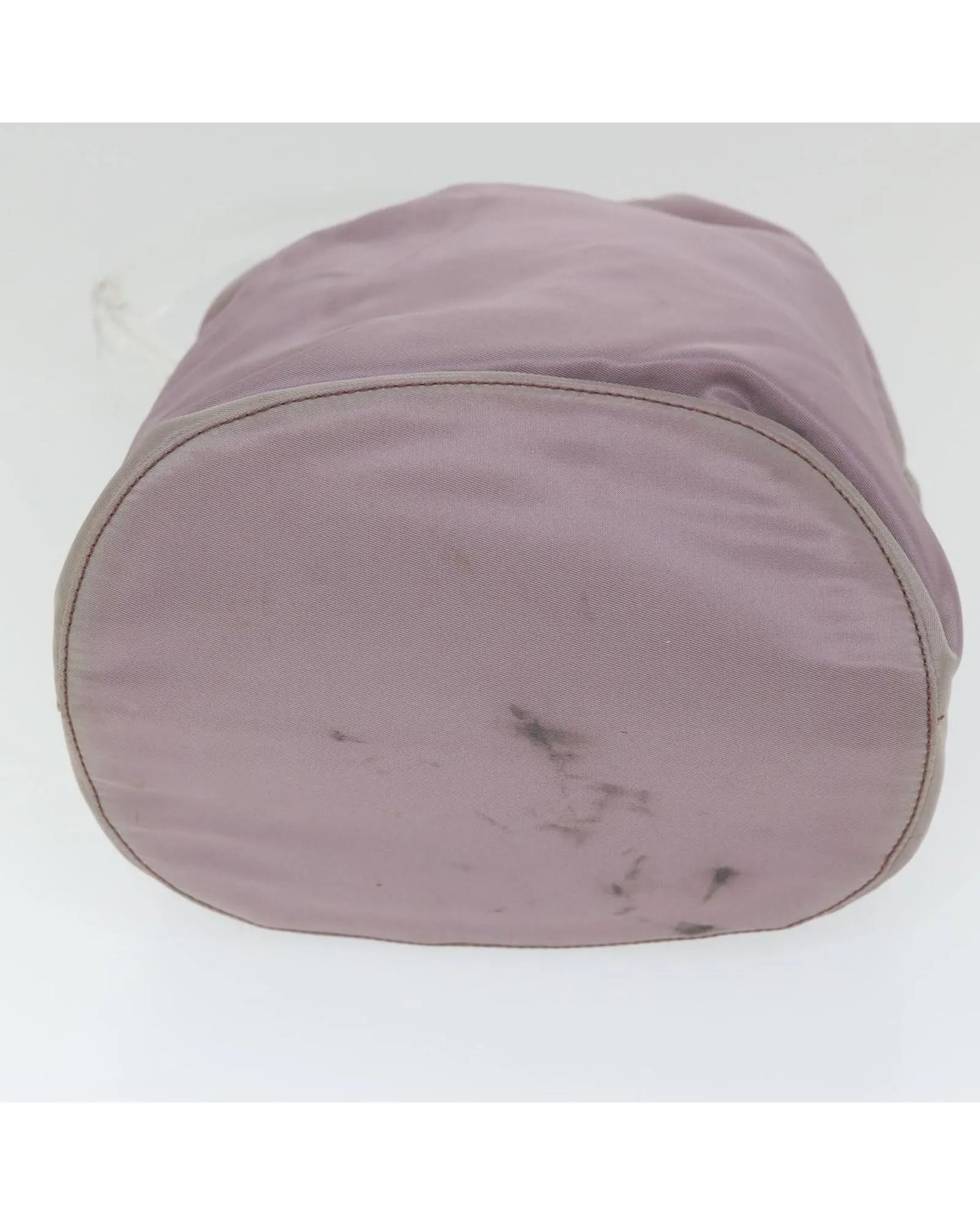 Purple Nylon Hand Bag