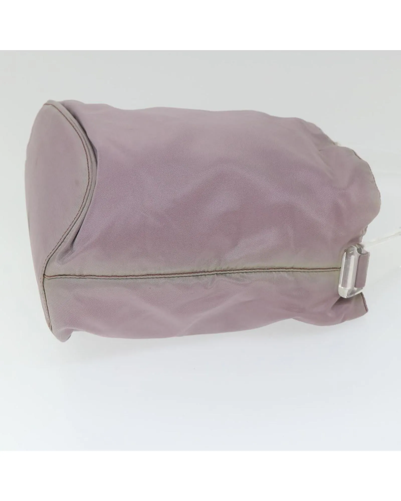 Purple Nylon Hand Bag