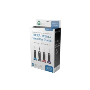 RICCAR ODOR-FIGHTING HEPA MEDIA R10 BAGS