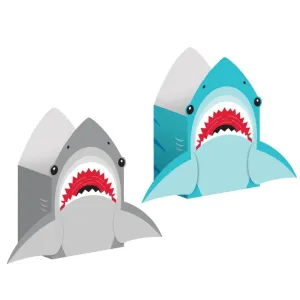 Shark Paper Treat Bags 20cm x 11cm 8pk