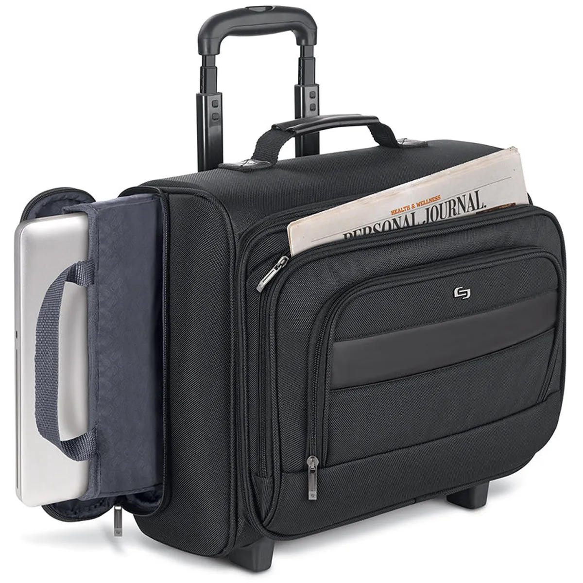 Solo New York Columbus Rolling Overnighter Case