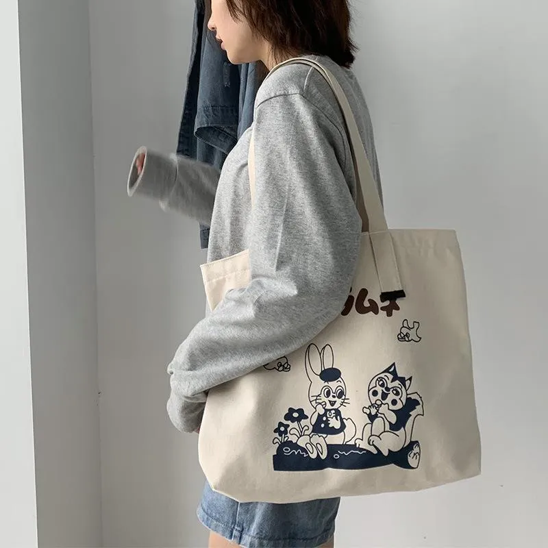 Toleet Rabbit Tote Bag