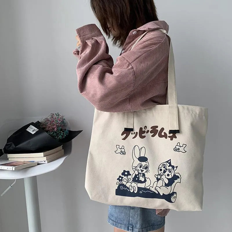 Toleet Rabbit Tote Bag