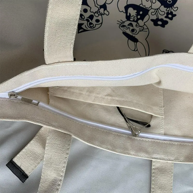 Toleet Rabbit Tote Bag