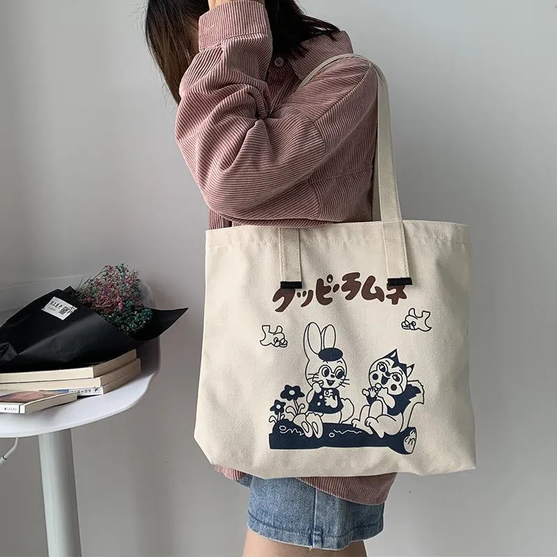 Toleet Rabbit Tote Bag