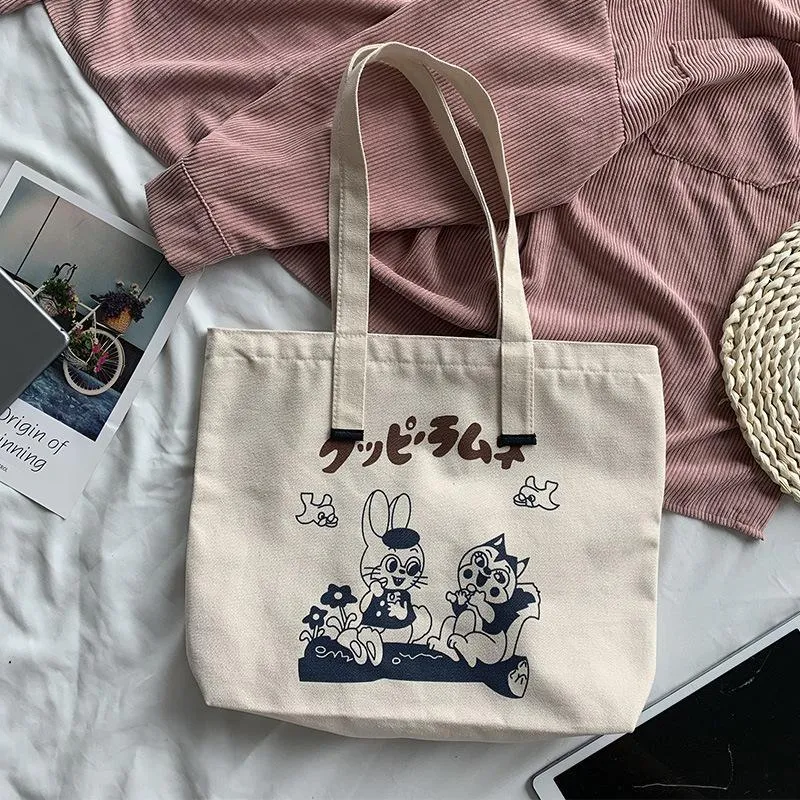 Toleet Rabbit Tote Bag