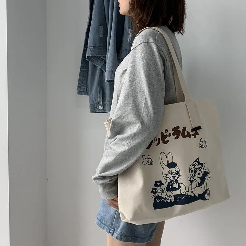 Toleet Rabbit Tote Bag