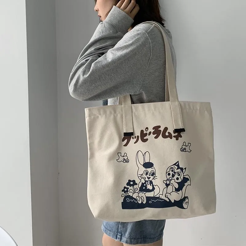 Toleet Rabbit Tote Bag