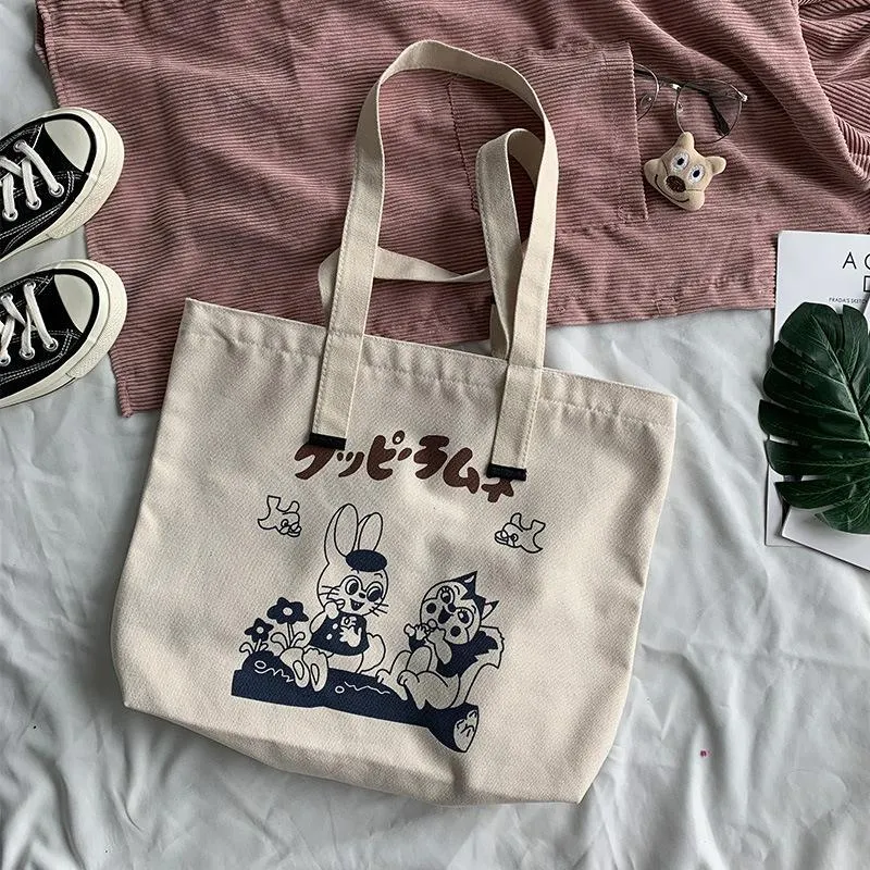 Toleet Rabbit Tote Bag