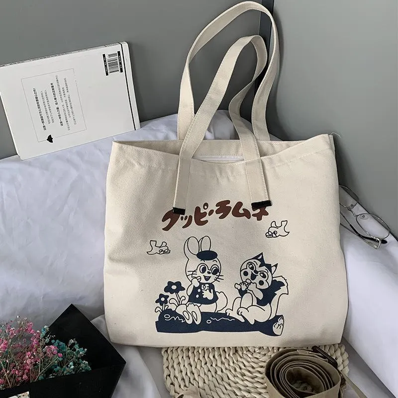 Toleet Rabbit Tote Bag