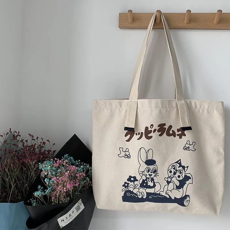 Toleet Rabbit Tote Bag