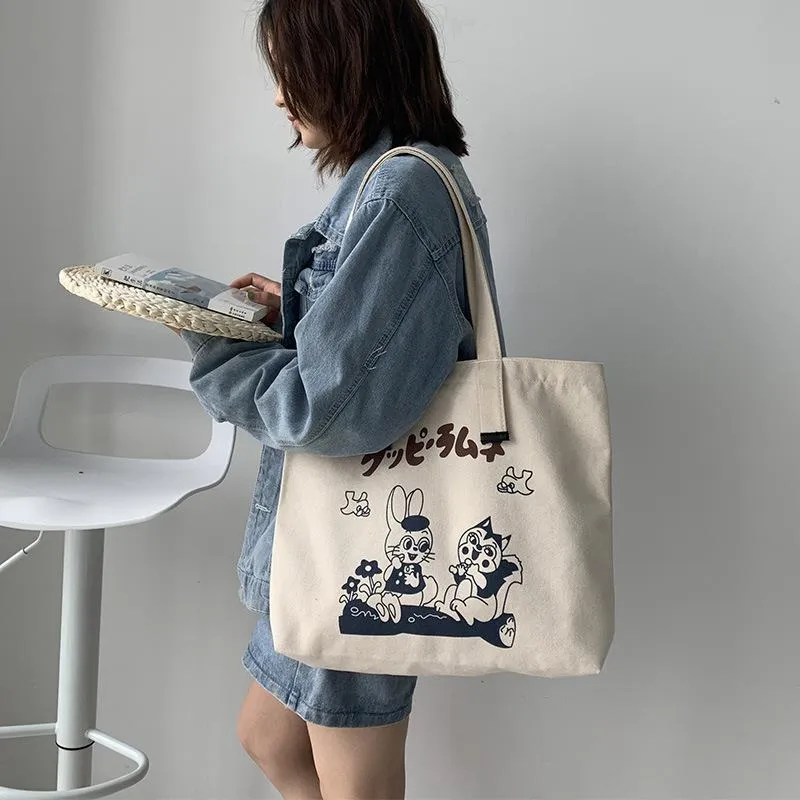 Toleet Rabbit Tote Bag