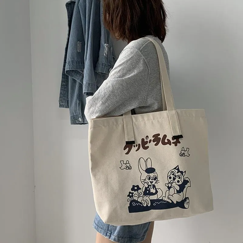 Toleet Rabbit Tote Bag