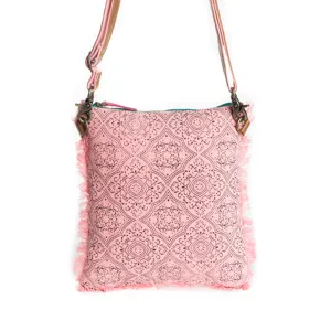 Triple Fork Ranch Crosbbody Bag in Rose