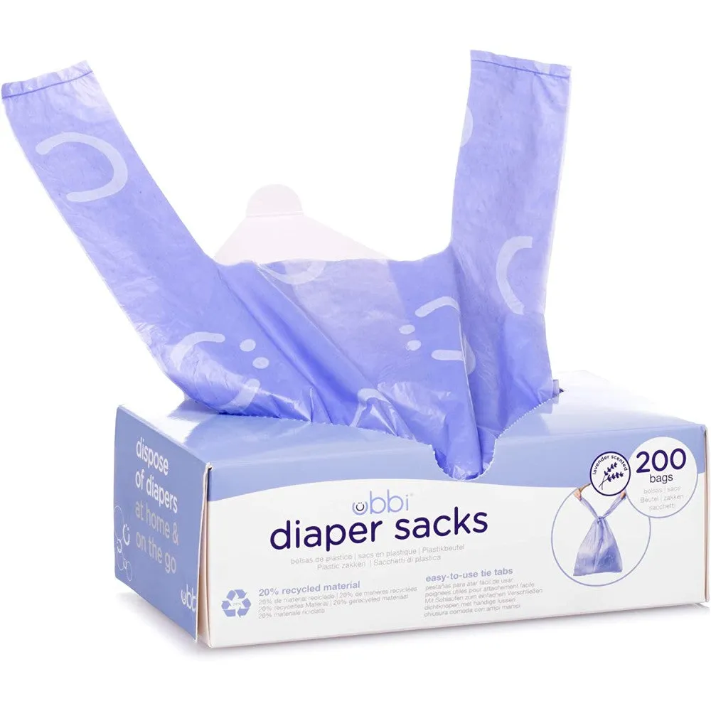 Ubbi Disposable Nappy Bags- 200 Bags