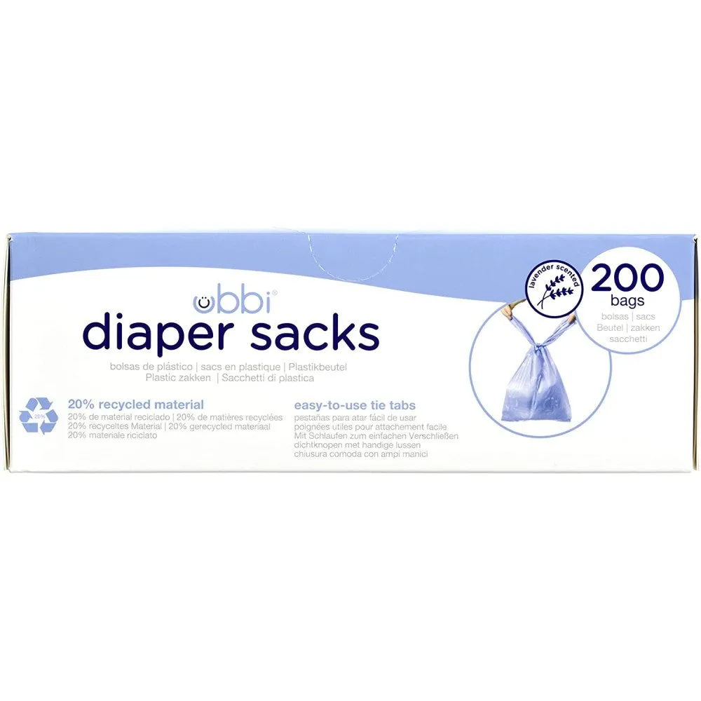 Ubbi Disposable Nappy Bags- 200 Bags