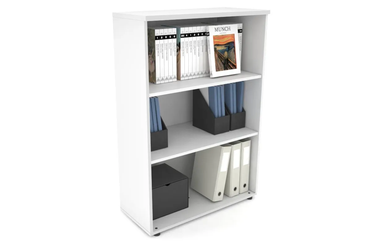 Uniform Medium Open Bookcase [800W x 1170H x 350D]