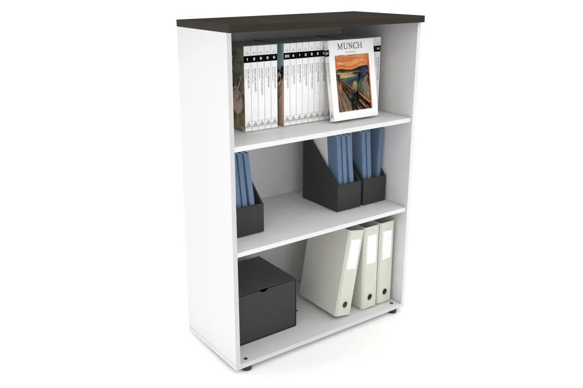 Uniform Medium Open Bookcase [800W x 1170H x 350D]