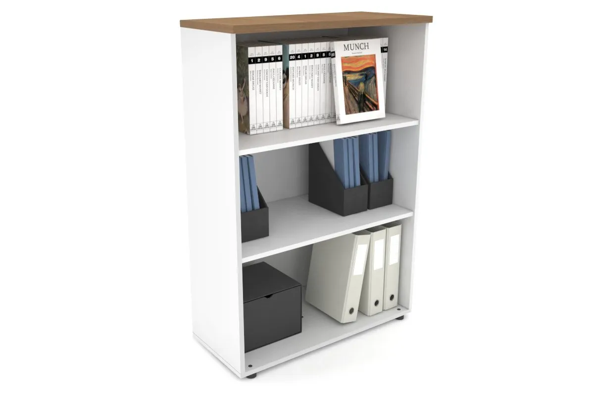 Uniform Medium Open Bookcase [800W x 1170H x 350D]