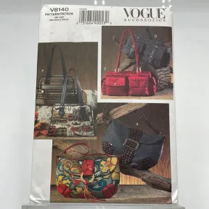 VOGUE Pattern, Handbags (PVOV8140)