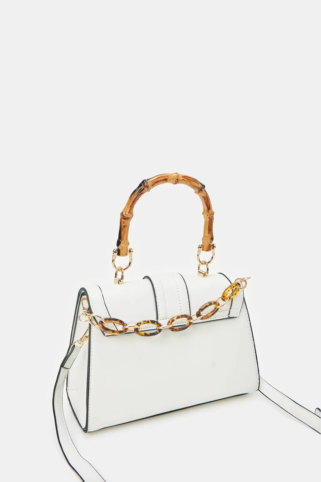 Women White Crossbody Bag