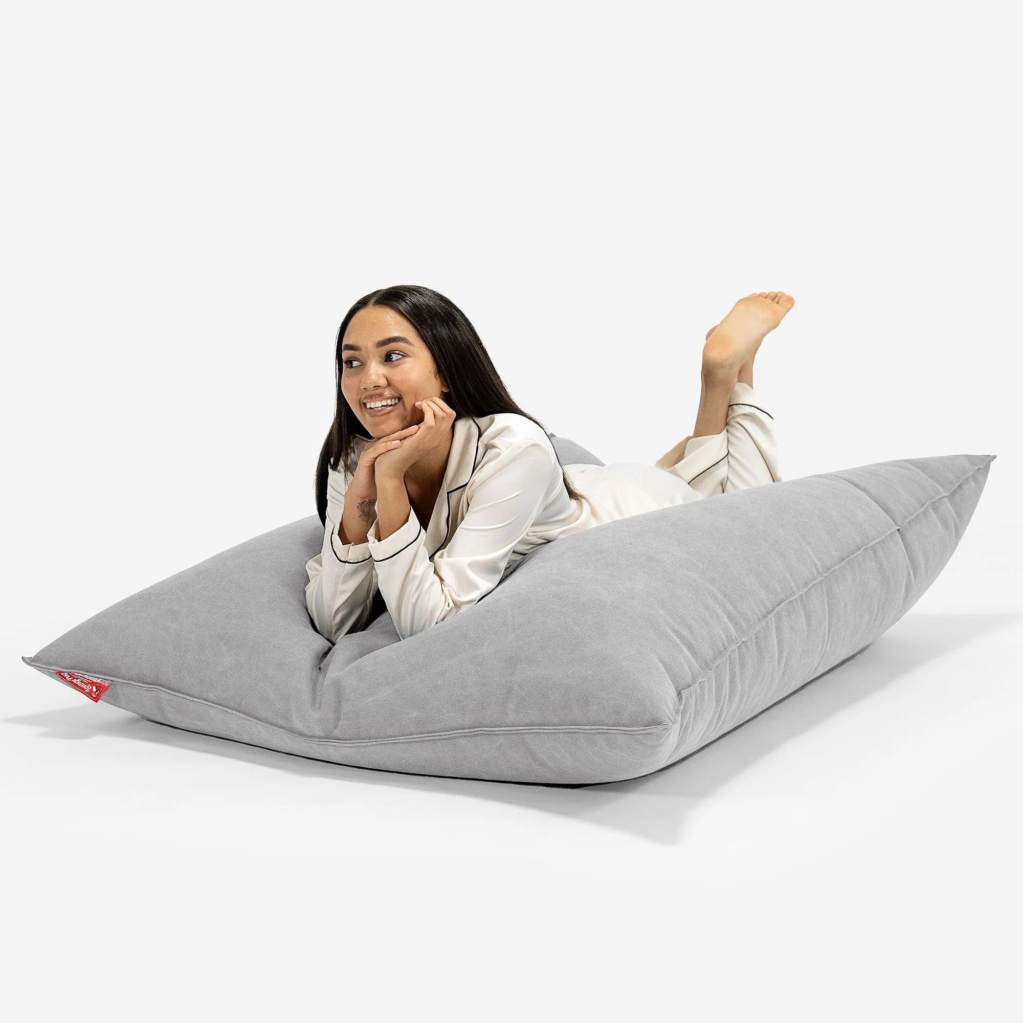 XL Pillow Beanbag - Canvas Pewter